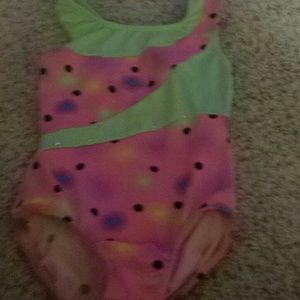 Watermelon leotard for gymnastics